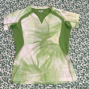 Salomon Green Short Sleeve Top